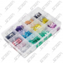 ASSORTIMENT DE 120 FUSIBLES ENFICHABLES 6.3 X 32 MM (2A A 35A)