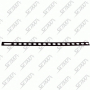 BRIDE DE MONTAGE NOIRE EN METAL - 22.8 CM (9")