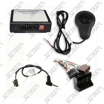 COMMANDE AU VOLANT ET RECUPERARTION DU RADAR DE RECUL - CITROEN/PEUGEOT - RD4