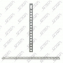 BRIDE DE MONTAGE EN METAL TRES RESISTANTE - 22.8 CM (9")
