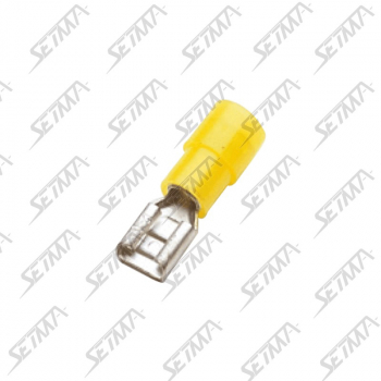 COSSE PLATE PRE-ISOLEE FEMELLE - 9.4MM - CABLE 4.00-6.64 MM2