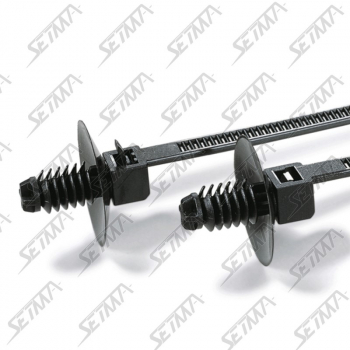 LANIERES A FIXATION TYPE SAPIN - 110 X 25 MM - DIAM PERC : 5 MM - JUPE : 13 MM
