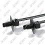 LANIERES A FIXATION TYPE SAPIN - 110 X 25 MM - DIAM PERC : 5 MM - JUPE : 13 MM