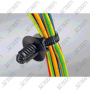 LANIERES A FIXATION TYPE SAPIN - 110 X 25 MM - DIAM PERC : 5 MM - JUPE : 13 MM