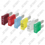 ASSORTIMENT DE 6 FUSIBLES - COMPATIBLES ATR / MICRO2 - 0,75/10/15/20/25/30A