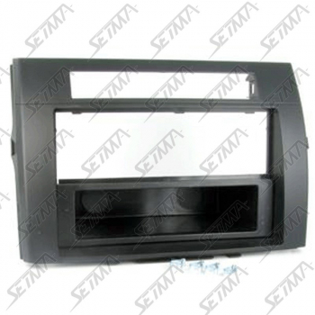 SUPPORT AUTORADIO 1DIN/2 DIN - TOYOTA - COROLLA VERSO (ZER/ZZE/R1) 2004-2009 - NOIR