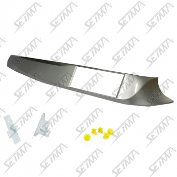 SUPPORT AUTORADIO 2 DIN - ALFA ROMEO - GIULIETTA DE 2010 A 2014 - ARGENT