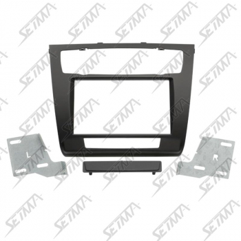 SUPPORT AUTORADIO 2 DIN - BMW - SERIE 1 (E87) JUSQU'A 2011 / SERIE 1 (E81/E82/E88) DE 2007 A 2011