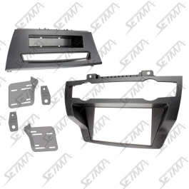 SUPPORT AUTORADIO 2 DIN - BMW -  X5 (E70) 2007-2013 / X6 (E71) 2008-2014 - NOIR