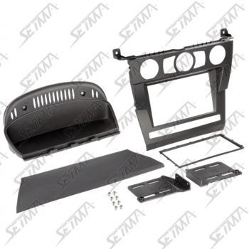 SUPPORT AUTORADIO 2 DIN - BMW - SERIE 5 (E60) - DE 2003 A 2007