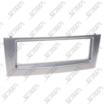 SUPPORT AUTORADIO 1 DIN - FIAT - GRANDE PUNTO (199) DEPUIS 2005 / LINEA (323) DEPUIS 2007 - GRIS