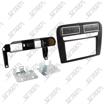 SUPPORT AUTORADIO 2 DIN - FIAT - GRANDE PUNTO (199) DEPUIS 2005 - NOIR