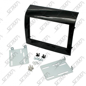 SUPPORT AUTORADIO 2 DIN - FIAT - DUCATO (X290) 2014-2020 - NOIR PIANO