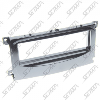 SUPPORT AUTORADIO 1 DIN - FORD - MONDEO (BA7) / FOCUS (DA3) / C-MAX (DM23) / S-MAX-GALAXY (WA6) - DEPUIS 2007 - ARGENT