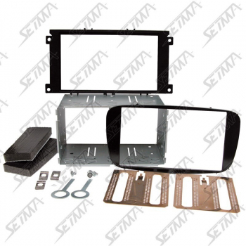 SUPPORT AUTORADIO 2 DIN - FORD - MONDEO (BA7) / FOCUS (DA3) / C-MAX (DM2) / S-MAX-GALAXY (WA6) - DEPUIS 2007 - NOIR