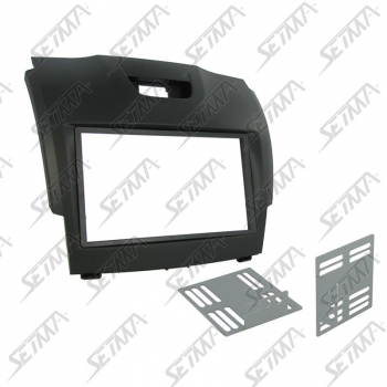 SUPPORT AUTORADIO 2 DIN - ISUZU - D-MAX DEPUIS 2012 / MU-X DEPUIS 2014 - NOIR