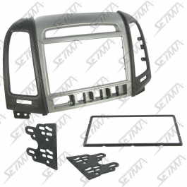 SUP. AR 2 DIN - HYUNDAI SANTA FE - 2011-> - 4  BOUT SS AR - NOIR/GRIS