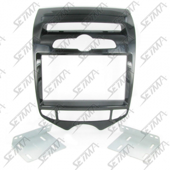 SUPPORT AUTORADIO 2 DIN - HYUNDAI - IX20 DEPUIS 2010 AVEC CLIMATISATION AUTOMATIQUE