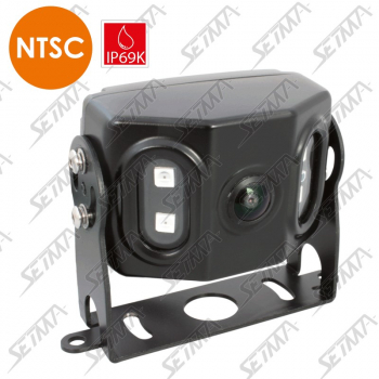 CAMERA DE RECUL AHD NTSC 1280X720 IP69K 180 DEGREES LED INFRAROUGES