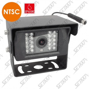CAMERA DE RECUL IP69K 120 DEGREES LEDS INFRAROUGE