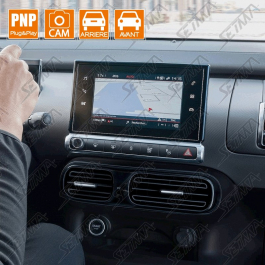 INTERFACE CITROEN / PEUGEOT / OPEL / TOYOTA - NAC 7''-8'' - ENTREE CAMERA ARRIERE/AVANT