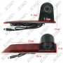 CAMERA SUR FEUX STOP - FORD TRANSIT CUSTOM 2012-2015