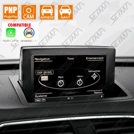 INTERFACE AUDI MMI 3G - TOUS MODELES 2011-2015 - COMPATIBLE CARPLAY ET ANDROID AUTO
