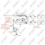 DISPOSITIF ANTI-RONGEURS A ULTRASONS AVEC 6 PLAQUES HAUTE TENSION ET IMPULSIONS LUMINEUSES - 12 V