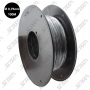 BOBINE DE CABLE UNIPOLAIRE - NOIR - DIAMETRE 0.75 MM2 X 100 M