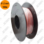 CARTON DE CABLE UNIPOLAIRE - ORANGE - DIAMETRE 1.50 MM2 X 100 M