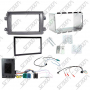 FIAT DUCATO (SERIE 8) DEPUIS 2021 - KIT SUPPORT AUTORADIO 2 DIN + COMMANDE AU VOLANT