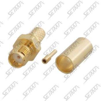 CONNECTEUR SMA FEMELLE - RG58/223 - A SOUDER