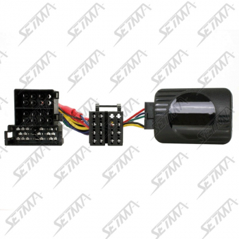 COMMANDE AU VOLANT - ALFA ROMEO - 147 2000-2007 / 156 DEPUIS 2000-2005 / GT 2004-2008 - RESISTIVE - CONNECTEUR MINI-ISO