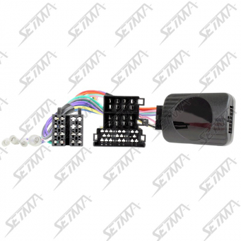 COMMANDE AU VOLANT - ALFA ROMEO - 159 2005-2011 / BRERA 2005-2010 - CAN-BUS - CONNECTEUR MINI-ISO