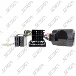 COMMANDE AU VOLANT - ALFA ROMEO - 147 DEPUIS 2007-2009 / GT DEPUIS 2008-2010 - CAN-BUS - CONNECTEUR MINI-ISO