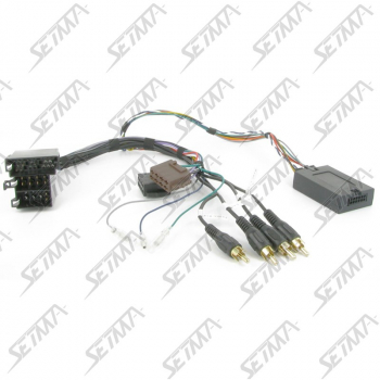 COMMANDE AU VOLANT - AUDI - A3 / A4 / TT - DEPUIS 2003 - CAN-BUS - CONNECTEUR ISO
