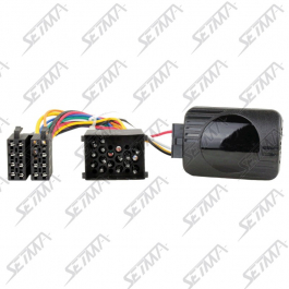COMMANDE AU VOLANT - BMW - SERIE 3 (E46) / 5 (E39) / 7 (E38) / X5 (E53) - MINI 2001-2006 - I-BUS - CONNECTEUR 17 VOIES