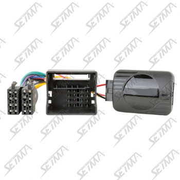 COMMANDE AU VOLANT - BMW - SERIE 3 (E46) / 5 (E39) / X3 (E83) / X5 (E53) / Z4 (E85) - MINI - 2001-2006 - CONNECTEUR FAKRA