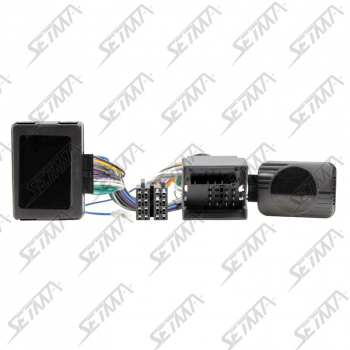 COMMANDE AU VOLANT - BMW - SERIE 3 (E46) / 5 (E39) / X3 (E83) / X5 (E53) / Z4 (E85) - MINI - 2001-2006 - CONNECTEUR FAKRA