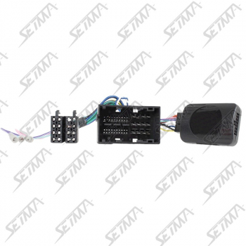 COMMANDE AU VOLANT - FIAT DUCATO / 500L / DOBLO - 2013-2021 - CONNECTEUR 52 VOIES - RADIO OEM DELPHI VP2