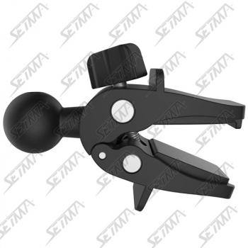 PINCE DE FIXATION SUR GRILLE D'AERATION AVEC BUTEE