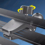 PINCE DE FIXATION SUR GRILLE D'AERATION AVEC BUTEE