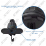 SUPPORT DE FIXATION SUR GRILLE D'AERATION AVEC BUTEE