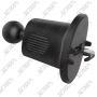 SUPPORT DE FIXATION SUR GRILLE D'AERATION AVEC BUTEE