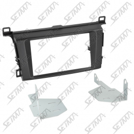 SUPPORT AUTORADIO 2 DIN - TOYOTA - RAV4 - DEPUIS 2013 - NOIR