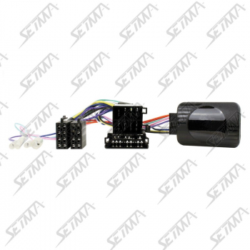 COMMANDE AU VOLANT CAN -  IVECO DAILY (EURO 5)  DEPUIS 2016 - AVEC AUTORADIO 1DIN - CONNECTEUR ISO