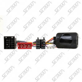 COMMANDE AU VOLANT - NISSAN PRIMASTAR / OPEL VIVARO / RENAULT TRAFIC - DE 2011 A 2014 - RESISTIVE - CONNECTEUR ISO
