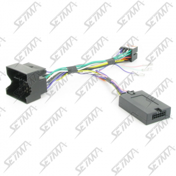 COMMANDE AU VOLANT - OPEL - ANTARA / ASTRA / CORSA / VECTRA / ZAFIRA - DEPUIS 2004 - CAN-BUS - CONNECTEUR FAKRA 40 VOIES