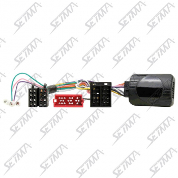 COMMANDE AU VOLANT - RENAULT TRAFIC/MASTER DEPUIS 2010 / MEGANE-SCENIC DEPUIS 2008 - CAN-BUS - CONNECTEUR MINI-ISO