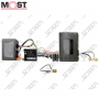 COMMANDE AU VOLANT + REPRISE AMPLI FIBRE OPTIQUE - PORSCHE - CAYENNE/PANAMERA/MACAN/911 - 2011-2016 - PCM 3.1- CONNECTEUR FAKRA